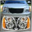 Headlights Headlamps Left &amp; Right Pair Set of 2 for 07-14 GMC Yukon SUV (371041610504), eBay Price Tracker, eBay Price History