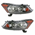 Front Headlights Headlamps Lights Lamps Pair Set for 08-12 Honda Accord Sedan (371754038256), eBay Price Tracker, eBay Price History